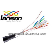 LAN cabo série de cabos Lan Lan exterior Cat6 305meter com preço de custo da fábrica de cabo de shenzhen